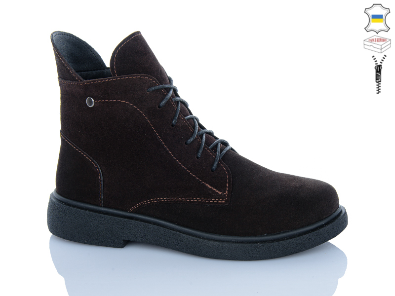 Ботинки Sali (37-41) 25 коричневий з. (деми)