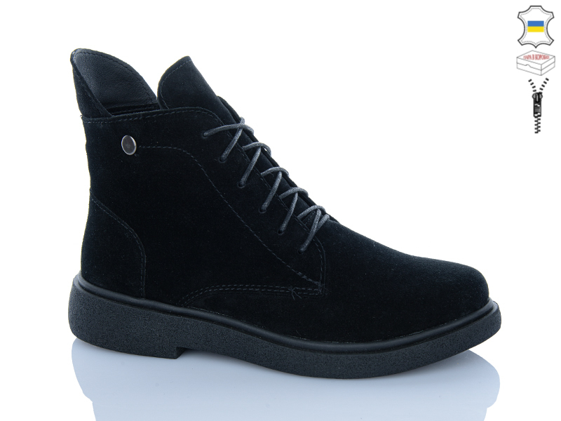 Ботинки Sali (37-41) 25 чорний з. (деми)