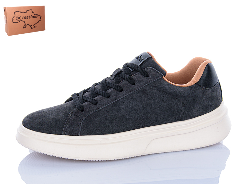 Кроссовки Restime (41-46) FMG26828 black (деми)
