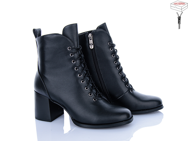 Ботинки Zahar (36-40) 598 black (деми)