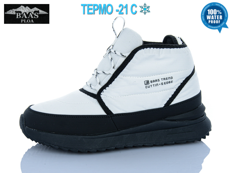Ботинки Baas (36-41) B5248-4C термо (зима)
