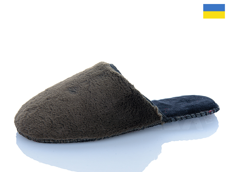Тапочки Inblu (36-41) P58 хакі (зима)