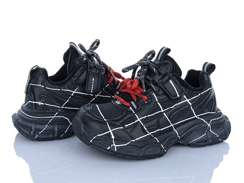 Кроссовки Clibee (32-37) A925080 black (деми)