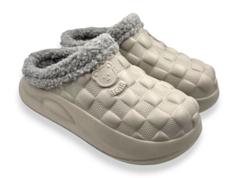 Сабо Rai shoes (36-41) 604 бежевий (зима)
