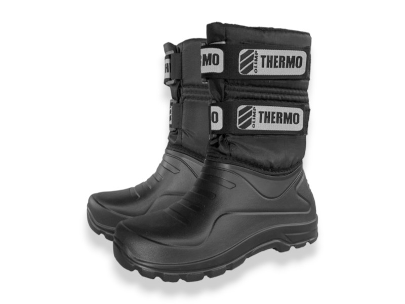 Сапоги Rai shoes (41-46) CM335 чорний (зима)