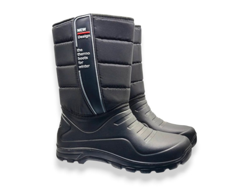 Сапоги Rai shoes (41-46) CM337 чорний (зима)