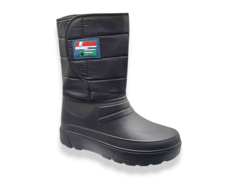 Сапоги Rai shoes (41-46) CM7 чорний (зима)