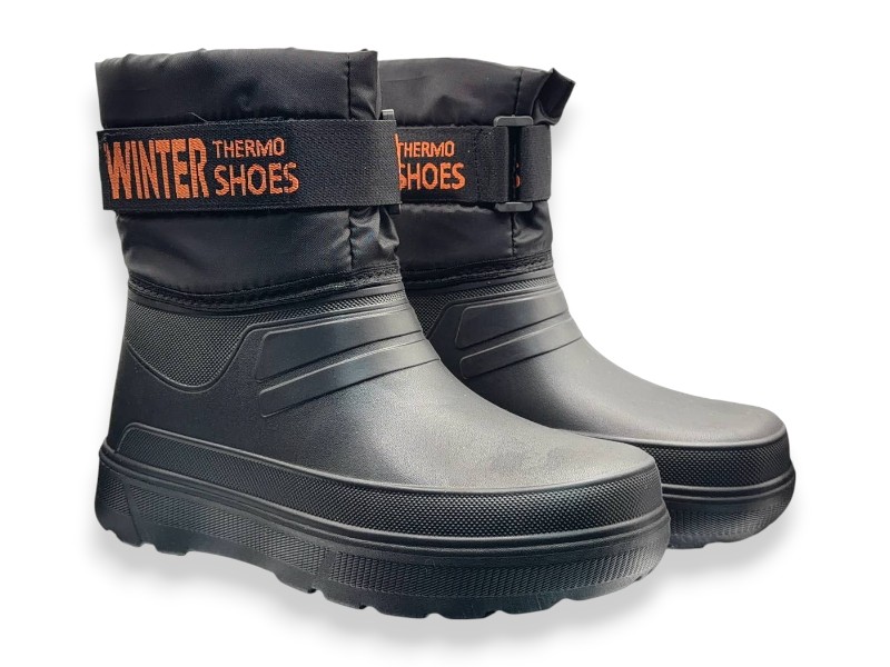 Сапоги Rai shoes (41-46) CM733 чорний (зима)