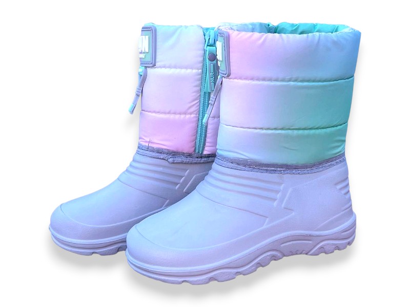 Сапоги Rai shoes (28-37) DC12 бірюзовий (зима)