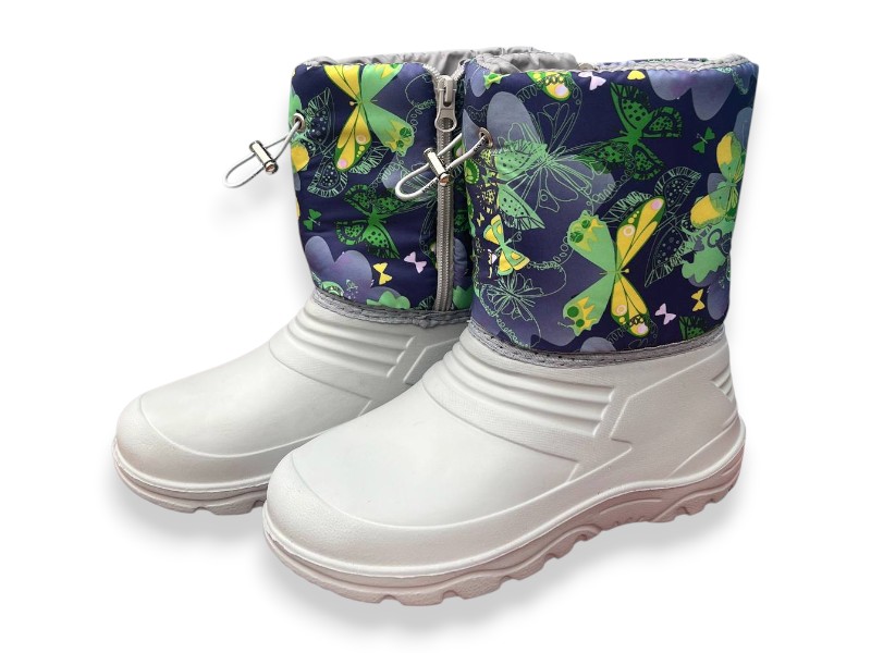 Сапоги Rai shoes (28-37) DC9-1 білий (зима)