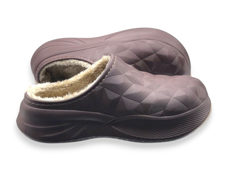 Сабо Rai shoes (37-41) E28 шоколад (зима)