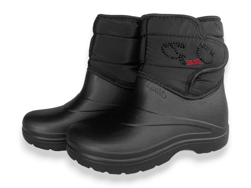 Сапоги Rai shoes (36-40) E421 чорний (зима)