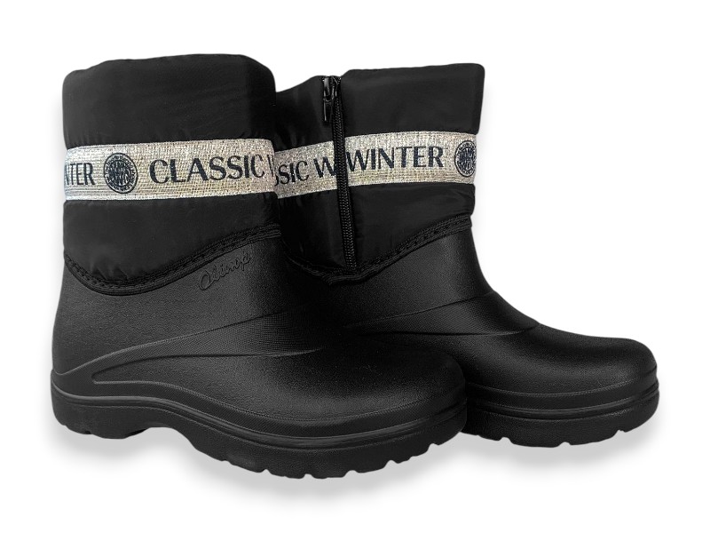 Сапоги Rai shoes (36-40) E422 чорний (зима)