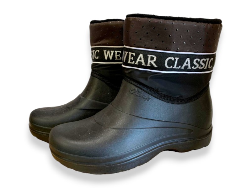 Сапоги Rai shoes (36-40) E424 чорний (зима)