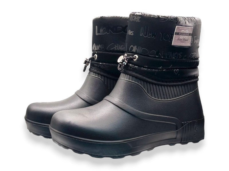 Сапоги Rai shoes (37-41) E547 чорний (зима)