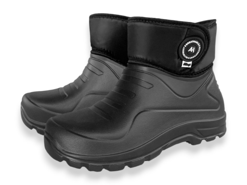 Сапоги Rai shoes (41-46) Б02 чорний (зима)