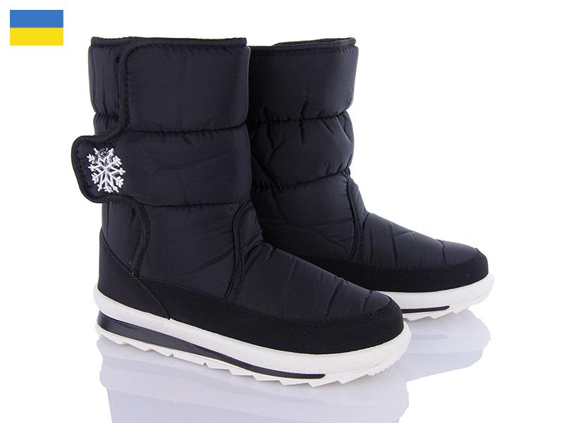 Дутики Favorit (37-41) G112-8 чор-бп (зима)