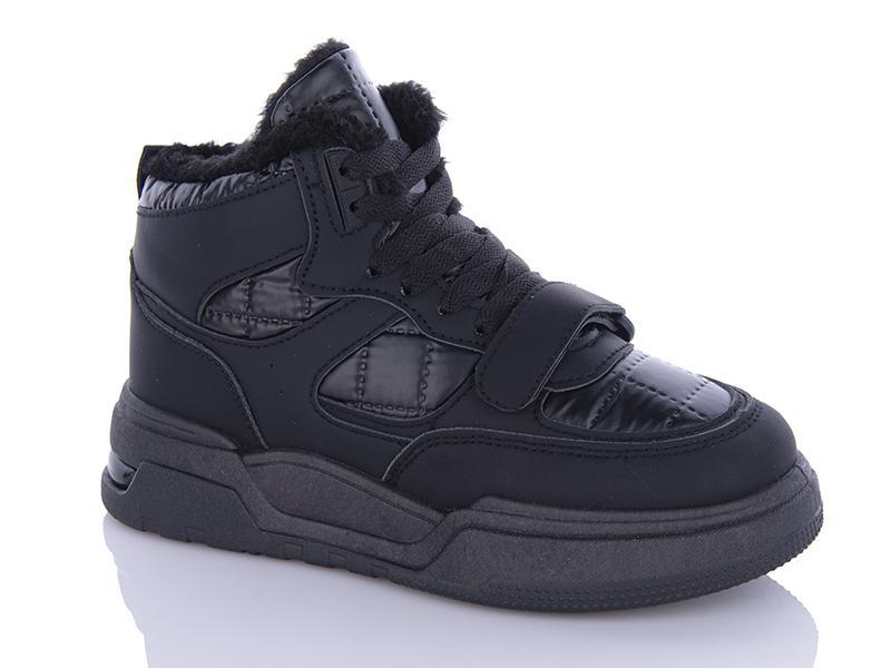 Кроссовки Favorit (36-41) M38 black (зима)