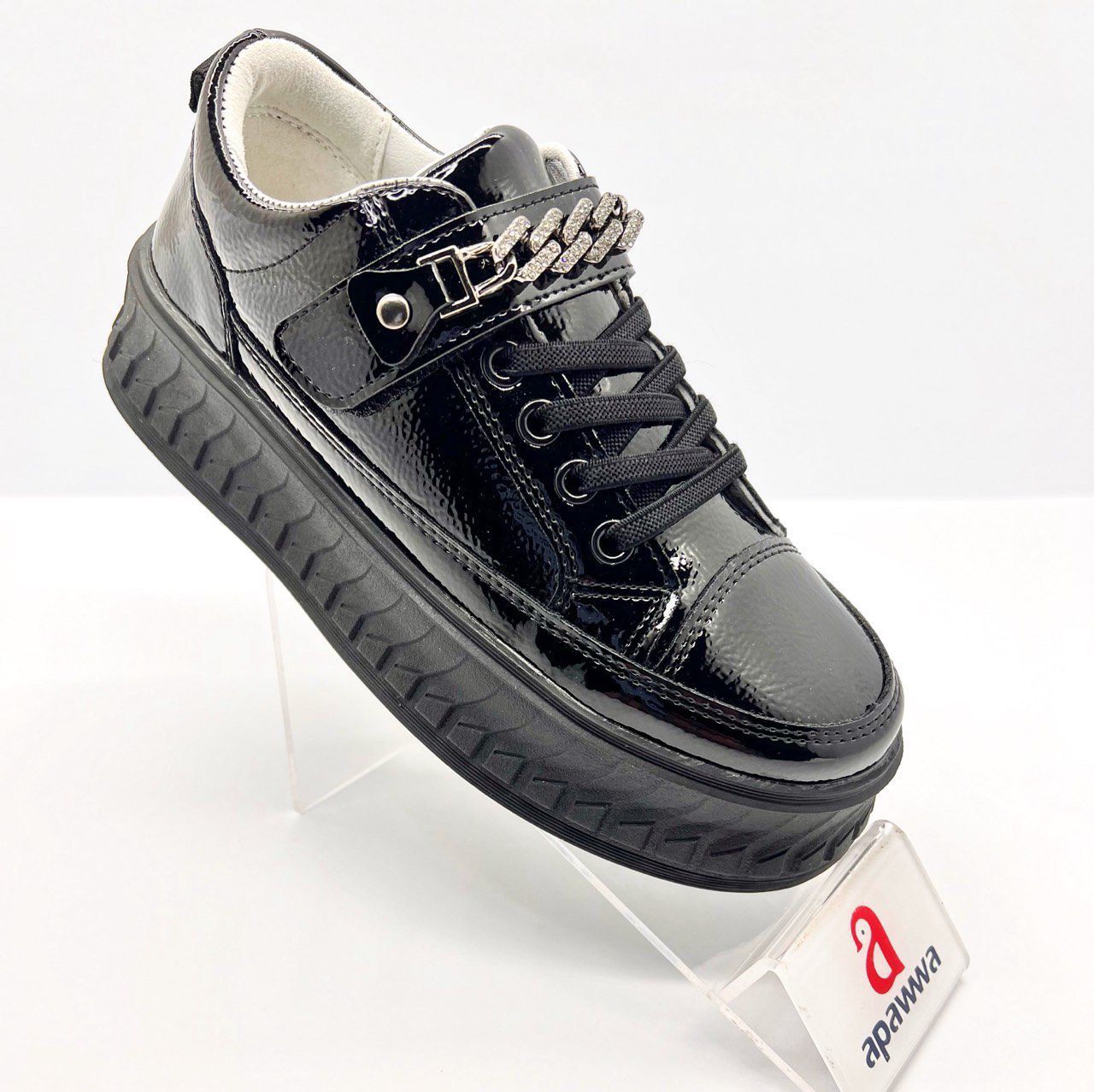 Кроссовки DvaClibee (31-36) BC-TC817-1 black (деми)