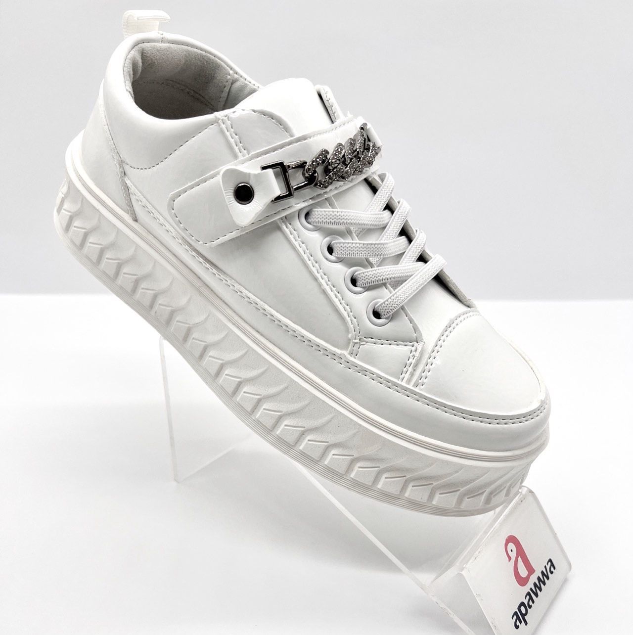 Кроссовки DvaClibee (31-36) BC-TC817-1 white (деми)
