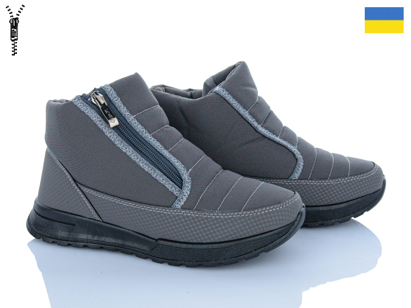 Ботинки Favorit (37-41) ЖБ6 сірий (зима)