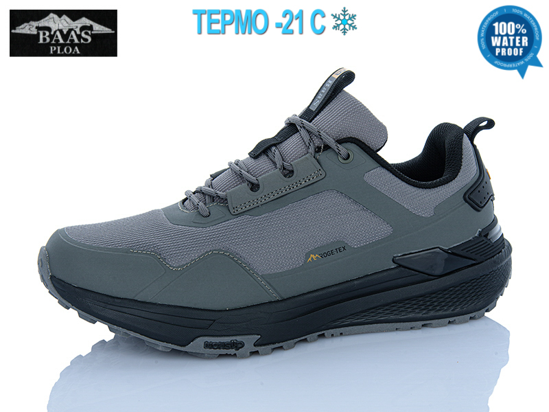 Кроссовки Baas (41-46) M7707-7 термо (зима)