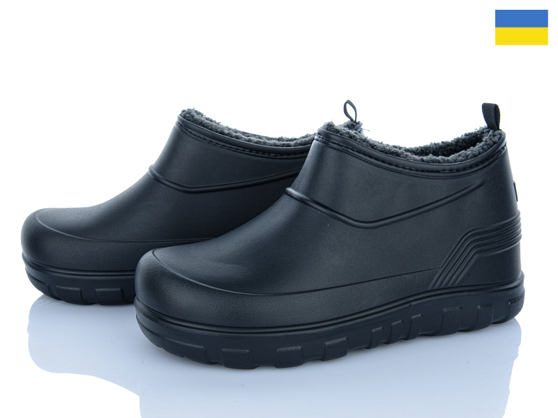 Галоши Roks (41-46) 1001 чорний (зима)