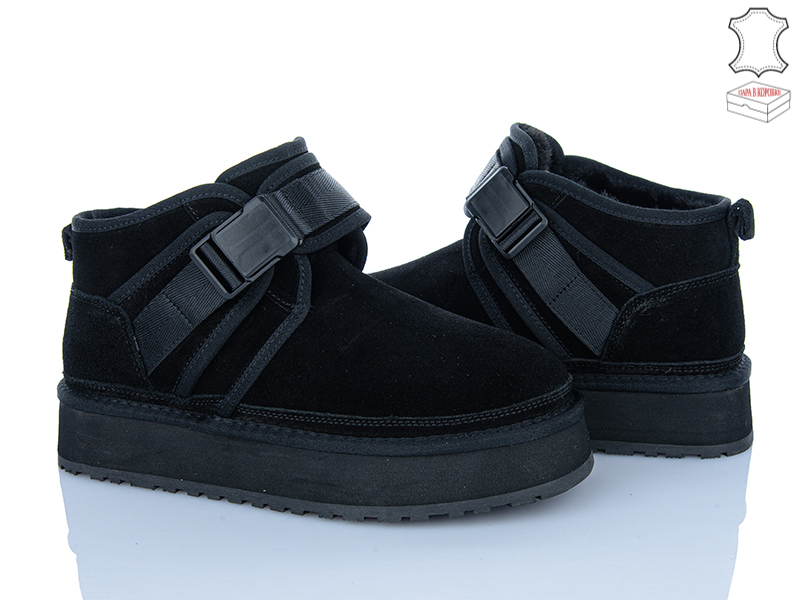 Угги Zahar (36-41) 21 black (зима)