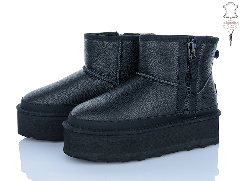 Угги Zahar (36-41) 28 black (зима)