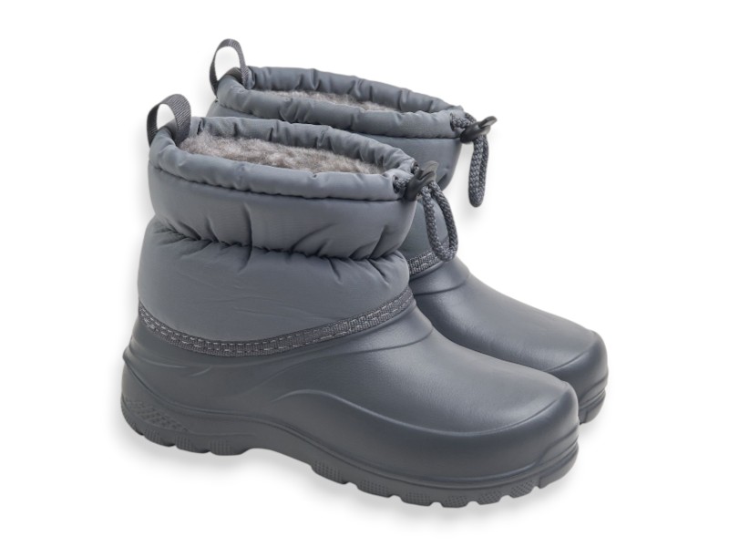 Сапоги Rai shoes (30-36) 083DG графіт (зима)