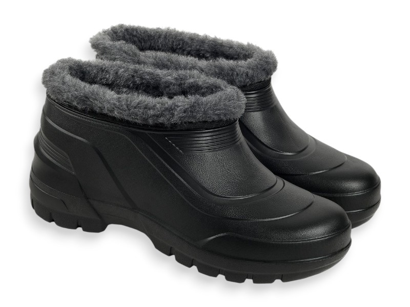 Галоши Rai shoes (42-45) B116A чорний (зима)