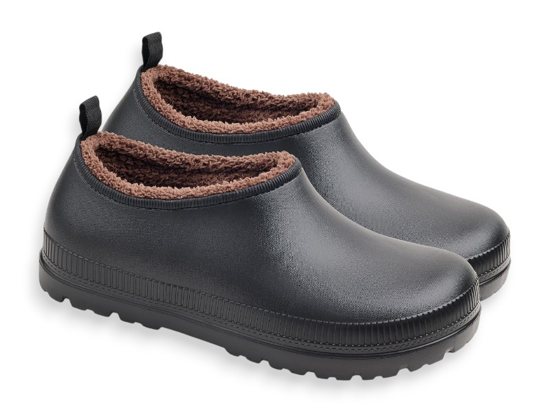 Галоши Rai shoes (42-45) B119A чорний (зима)
