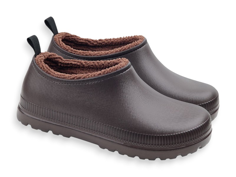 Галоши Rai shoes (42-45) B119DBr т.коричневий (зима)