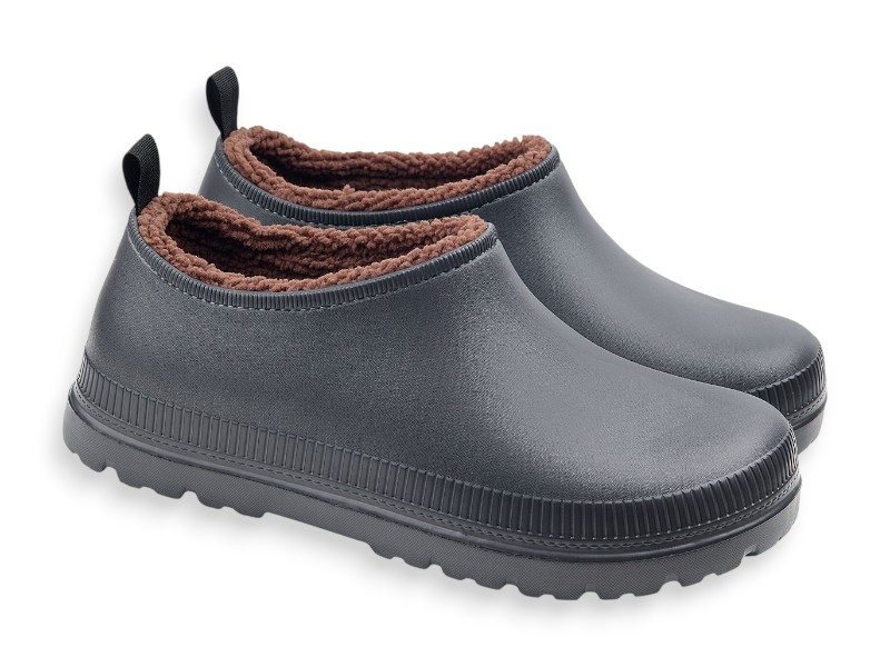 Галоши Rai shoes (42-45) B119DG графіт (зима)