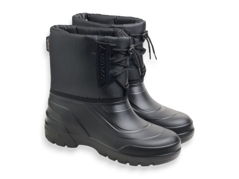 Сапоги Rai shoes (42-45) B165A чорний (зима)