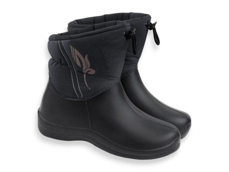 Сапоги Rai shoes (37-41) D335-1A чорний (зима)