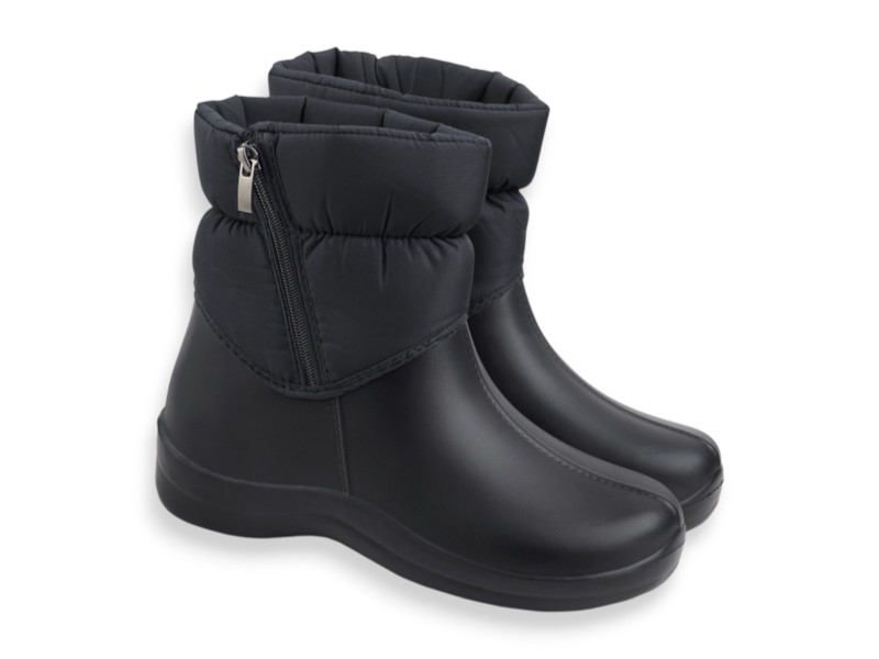 Сапоги Rai shoes (37-41) D338-1A чорний (зима)