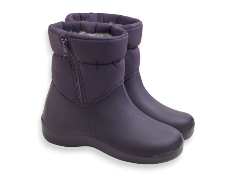Сапоги Rai shoes (37-41) D338-1DF т.фіолетовий (зима)