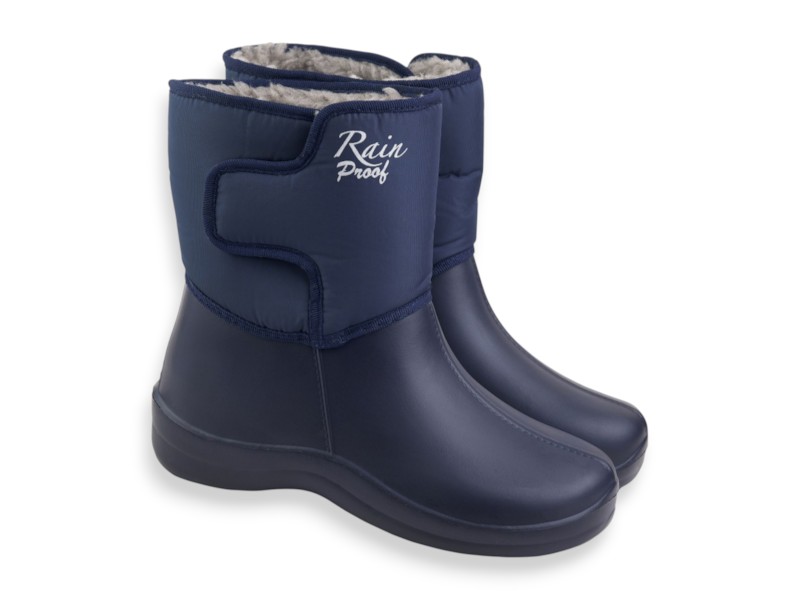 Сапоги Rai shoes (37-41) D339N т.синій (зима)