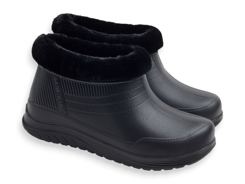 Галоши Rai shoes (37-41) D39-1A чорний (зима)