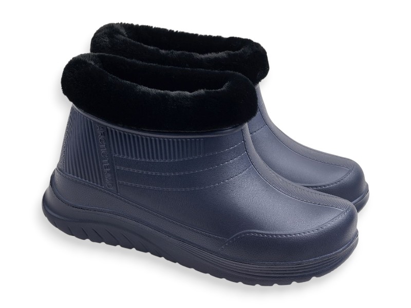 Галоши Rai shoes (37-41) D39-1N синій (зима)