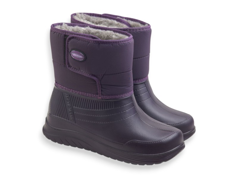 Сапоги Rai shoes (37-41) D392DF т.фіолетовий (зима)