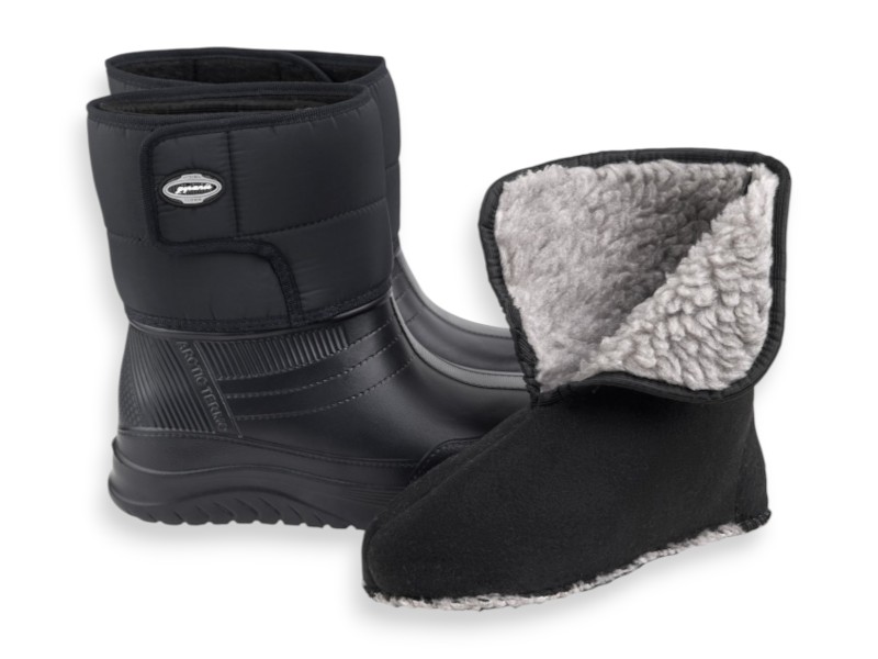 Сапоги Rai shoes (37-41) D393A чорний (зима)