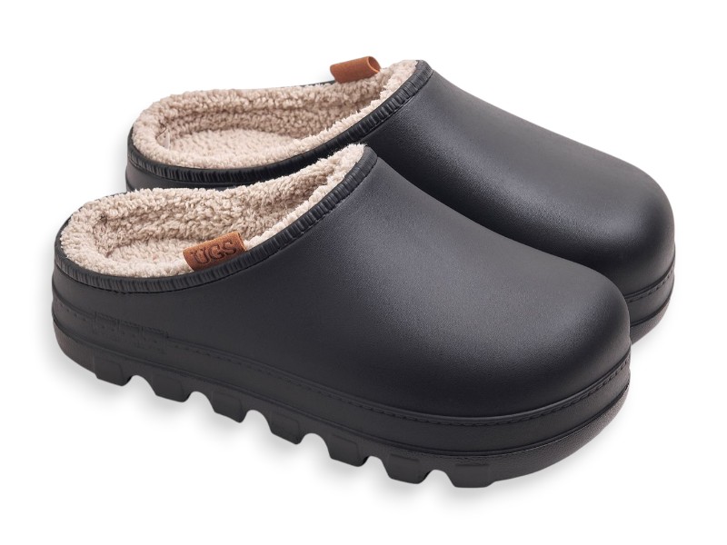 Сабо Rai shoes (37-41) DH410A чорний (зима)