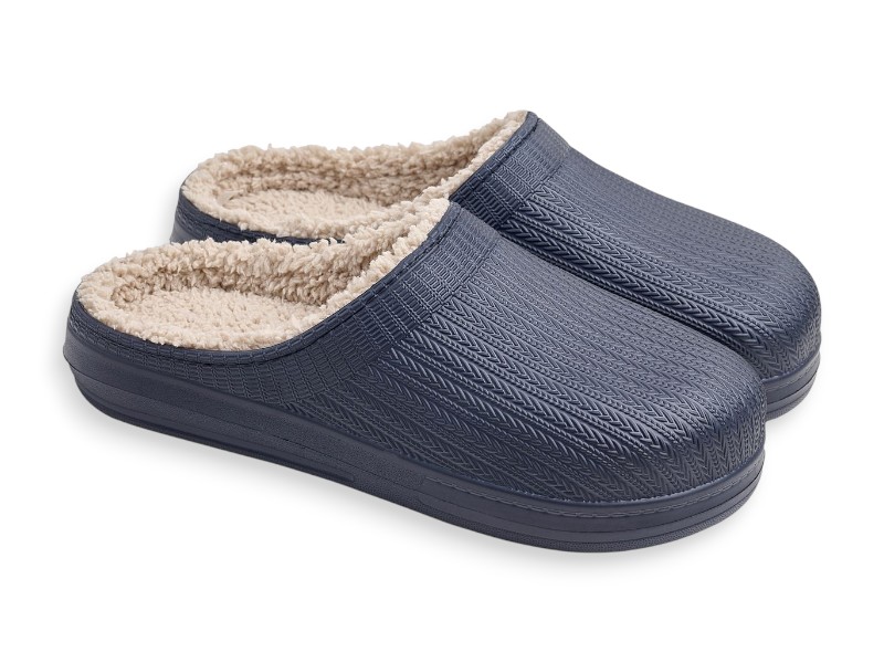 Сабо Rai shoes (36-41) DH650-1N т.синій (зима)