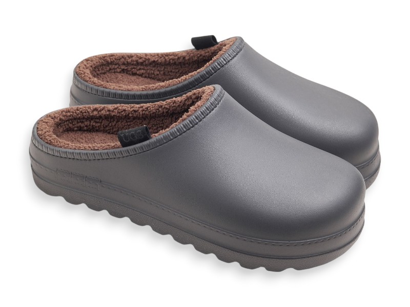 Сабо Rai shoes (41-45) HM147DG графіт (зима)