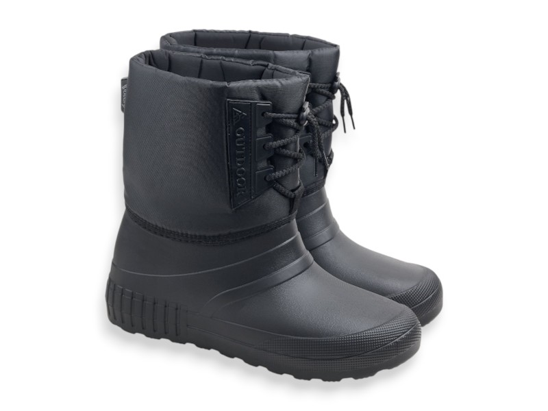 Сапоги Rai shoes (37-41) T479A чорний (зима)