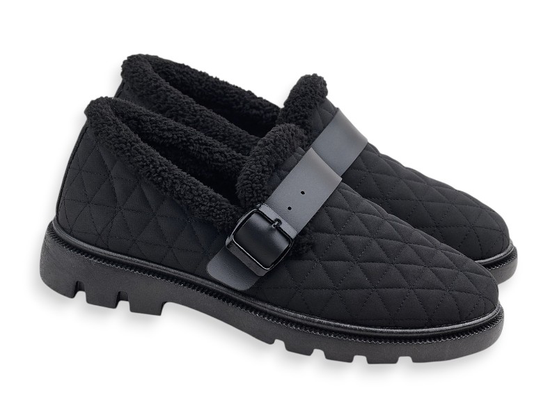 Туфли Rai shoes (37-41) TJ104-2 чорний (зима)