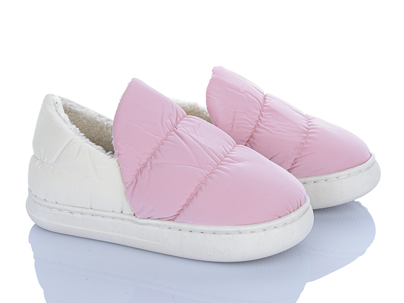Тапочки Inblu (36-41) Чуні рожевий (зима)