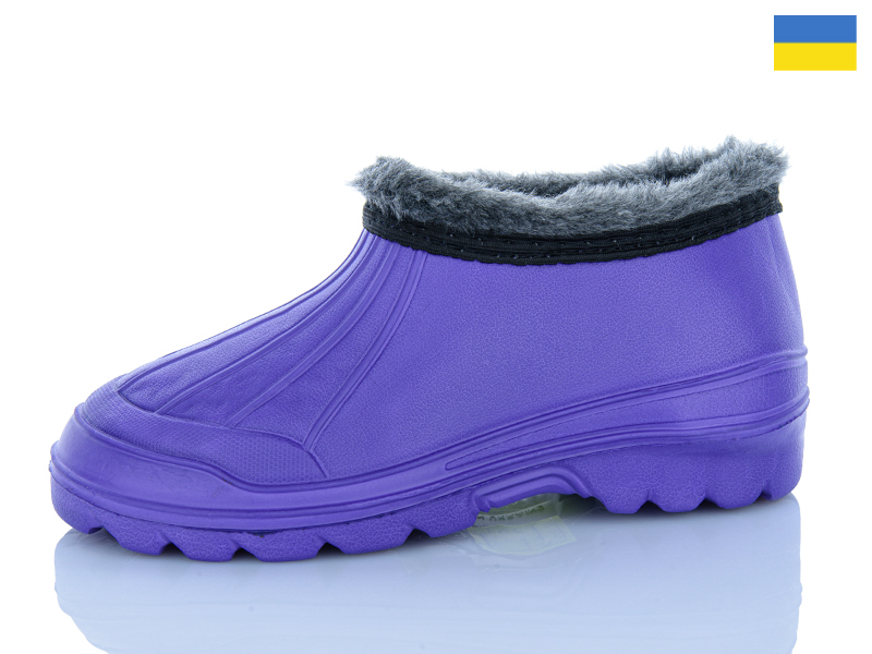Галоши Sanlin (37-42) 001 бузковий (зима)
